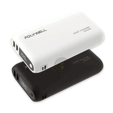 通過認證檢驗👍 POLYWELL 行動電源 20000mAh 雙向快充 行動充 雙USB Type-C 快速出貨