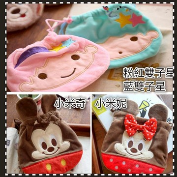 小小兵小叮噹束口袋 手機包 手機袋 行動電源包 卡通收納包 小黃鴨超人 兒童禮物
