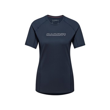 MAMMUT Selun FL Logo T-Shirt W 機能LOGO短袖T恤 海洋藍 女款 #1017-05060