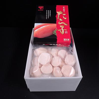 ふるさと納税 根室市 刺身用ほたて貝柱350g・甘口たら子500g(化粧箱入り) A-28206