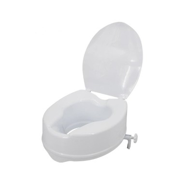 老花眼鏡/放大鏡 馬桶加高座墊 馬桶增高器 適用標準型馬桶(有蓋.增高10cm) 免工具簡易安裝