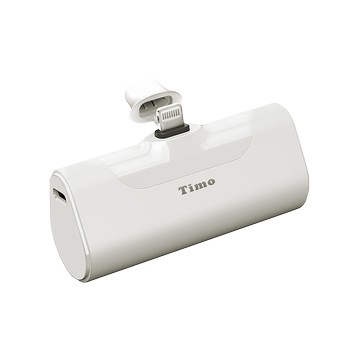 Timo PD快充Lightning口袋隨身行動電源4800mAh 黑色