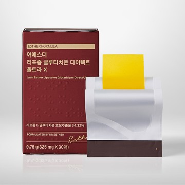 ESTHER FORMULA Lyuh Esther Liposome Glutathione Direct Ultra X 30 Sheets