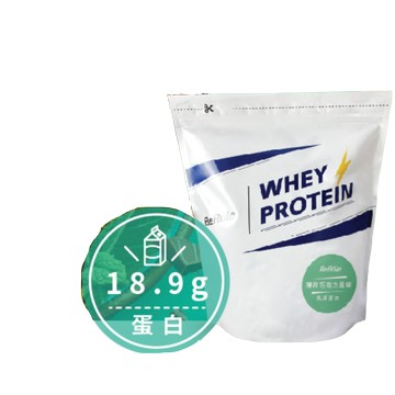 [BeRule]  乳清蛋白粉  (1公斤/包) 多口味-單入組-薄荷巧克力