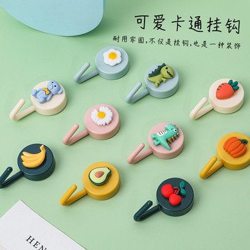 墻上掉灰用的墻貼強壁粘溝墻掛可以粘墻上的掛鉤冰箱上用的無痕帖