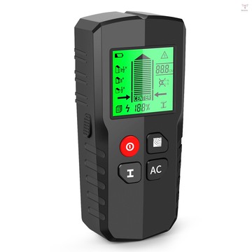Lcd背光顯示數字牆壁探測器金屬木螺柱探測器交流電纜掃描儀五種掃描模式可切換