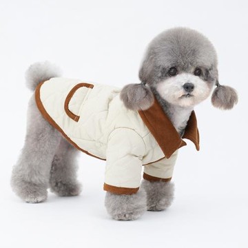 冬季寵物狗狗保暖棉衣泰迪比熊雪納瑞兩腳衣夾棉加厚小狗狗衣服潮
