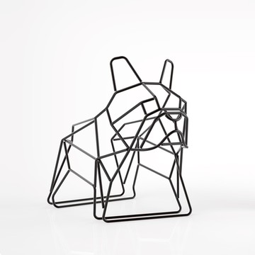Liberté Design｜French bulldog letter rack 法鬥犬置物架