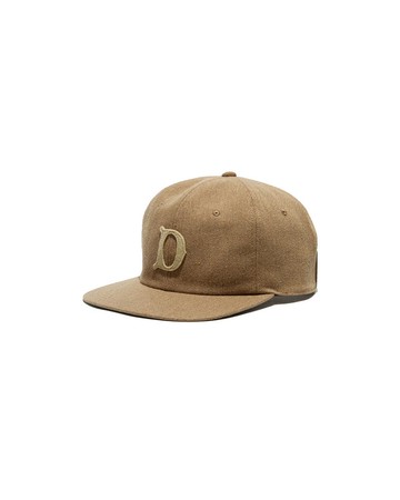 H.W.Dog&Co.Baseball Cap六片式手工棒球帽(褐Beige)