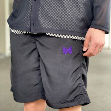 NEEDLES TALK蝴蝶小眾潮牌美式夏季高街休閑寬松男款五分短褲