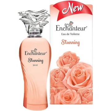 Enchanteur艾詩 花園淡香水(玫瑰+梔子花)50ml-粉*3