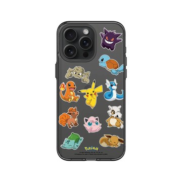 iPhone 15 Pro Max Clear 酷墨灰 - 寶可夢 Pokemon - Sticker-去吧寶可夢