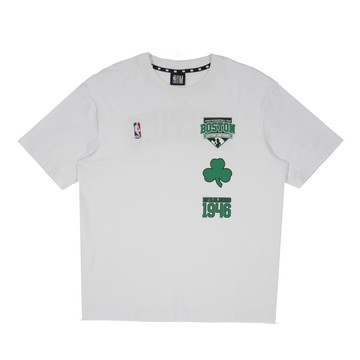 NBA 落肩 多隊徽 小標 短袖上衣 塞爾提克隊