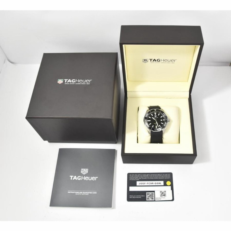 TAG Heuer WAY101A アクアレーサー クォーツ 箱 保証書 美品