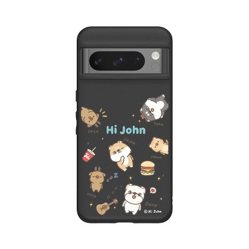 Pixel 8 Pro SolidSuit 黑 - 嗨小強 Hi John - 大集合