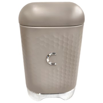 KitchenCraft Lovello 咖啡收納罐 (奶茶灰)  11.5 x 11.5 x 19cm  1個