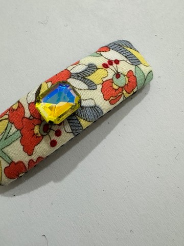 法式復古碎花幻彩黃寶石