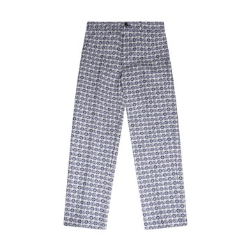 Gucci - Bluette Jacquard Cotton Gg Pants