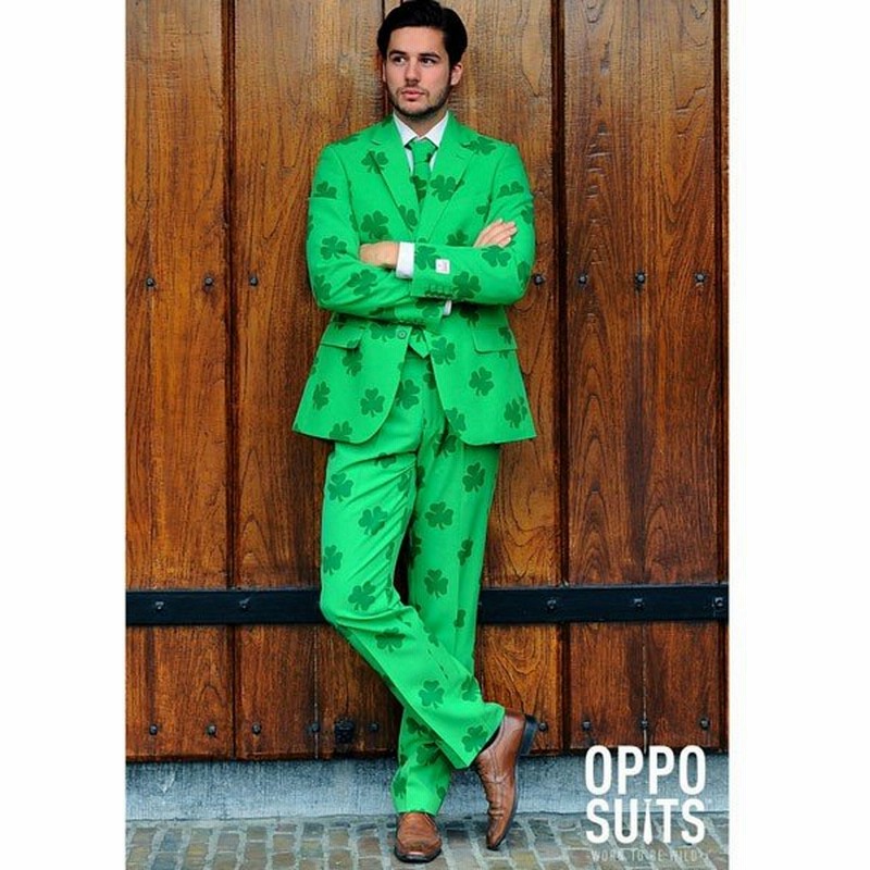 派手 スーツ メンズ 大人 男性 コスチューム セントパトリックデー 総柄 緑 オッポスーツ Opposuits ハロウィン 仮装 パーティ ファンシー スーツ 通販 Lineポイント最大0 5 Get Lineショッピング