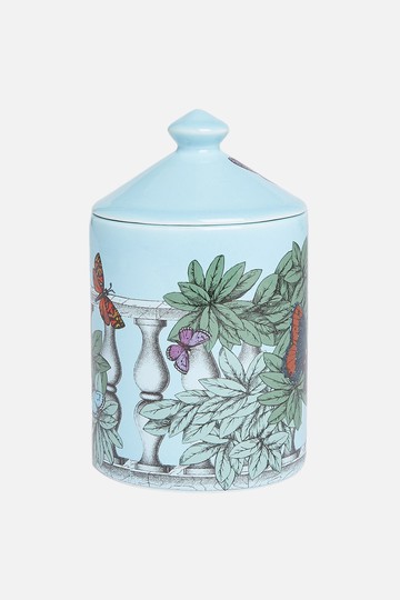 FORNASETTI Se Poi scented candle with Farfalle e Balaustra Décor Unisex