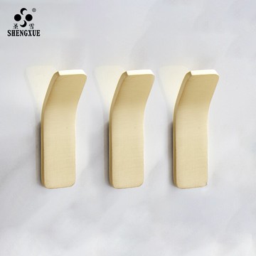 北歐黃銅掛鉤玄關免打孔衣帽鉤客廳浴室創意臥室墻壁裝飾掛衣鉤