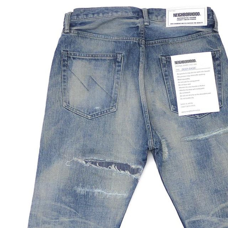 ネイバーフッド NEIGHBORHOOD CLAW SAVAGE.DP BASIC/14OZ-PT デニム