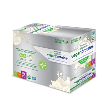 Genuine Health Fermented Vegan Proteins Unsweetened Unflavored 21.16 oz
