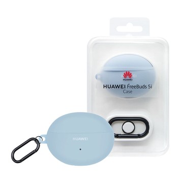 【HUAWEI 華為】原廠 Freebuds 5i 保護套 - 淺藍色 (盒裝)
