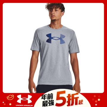 【UNDER ARMOUR】UA 男 BIG LOGO 短袖T-Shirt_1379451-035