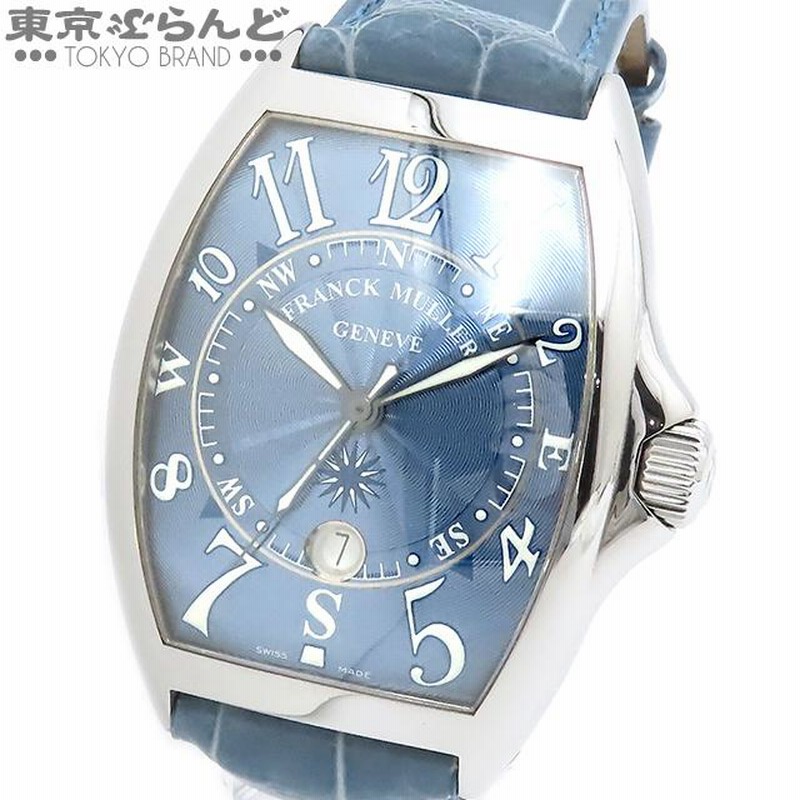 フランクミュラー FRANCK MULLER トノーカーベックス マリナー ブルー ...