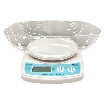 Dr.AV 聖岡科技 巨無霸秤碗萬用電子秤，秤量範圍3-10050g，最小單位1g  XT-B200  1台
