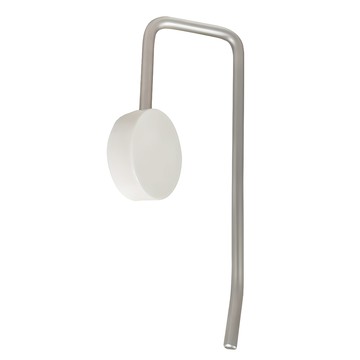 SHIMOYAMA 日系簡約風無痕壁掛式擦手巾架  1個  20.5 x 7.5cm  銀色