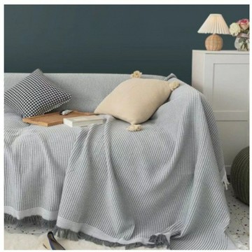 免運/公司貨 沙發套 蔓越家風奶油黃沙發巾純色沙發蓋布全蓋萬能蓋巾全包沙發套罩 可開發票 全館五折 工廠現貨直銷 新品特價 z10235