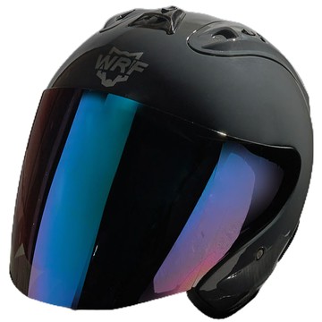 WRF 沃狼 安全帽 A6 素色 消光黑 R帽 內襯全可拆 透氣 抗UV40+ 快速插扣 半罩