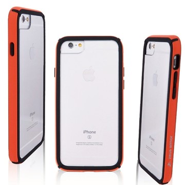 iPhone 6/ 6S/ 7/ 8 (4.7吋) 波塞頓系列 耐撞擊雙料防摔殼(橘色)