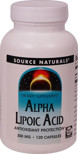Source Naturals Alpha Lipoic Acid 300 mg - 120 Capsules