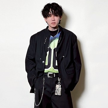 Cleanfit 金屬卡扣墊肩立領西外