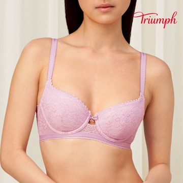 黛安芬-FLORALE Dynasty 典雅牡丹系列 集中舒適 B-E罩杯內衣 粉紫色