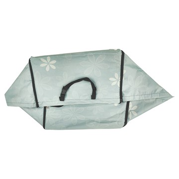 捷華 寵物後座單座坐墊 咖啡花朵  53 x 58 x 36cm  1個