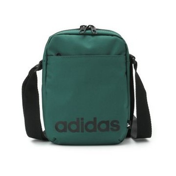 ADIDAS  LINEAR ORG 側背小包 綠 IN6129
