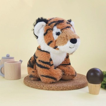 24H出貨 BON TON TOYS x WWF 老虎坐坐填充玩偶-16cm