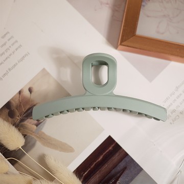 G&G衣架造型抓夾-藍綠色（11cm）