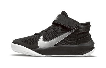 TEAM HUSTLE D10 FLYEASE PS BLACK METALLIC SILVER