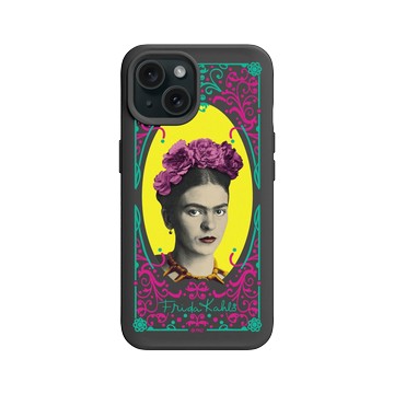 iPhone 15 SolidX 黑 - Frida Kahlo - 卡蘿的凝視