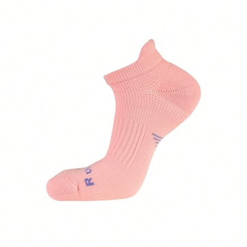 無縫抗菌足弓氣墊除臭襪-提耳款 - M蜜糖粉