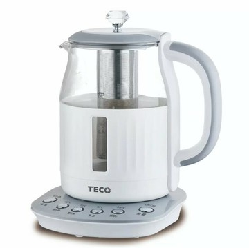 東元 智能恆溫玻璃電熱養生壺 白色