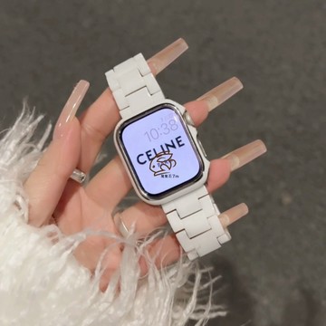 樹脂防水錶帶 夏季百搭 新10代 適用 Apple Watch 11代 10代 9 錶帶 8 7 6 5 4 SE3