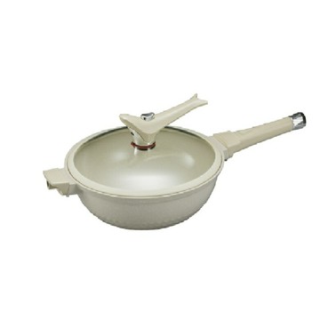 ★免運★西華 飛鳥鑄造不沾炒鍋32公分(33CM) [大買家]