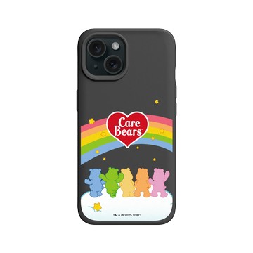 iPhone 15 SolidX 黑 - Care Bears - We are together
