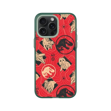 iPhone 15 Pro Max Clear 憂墨綠 - Jurassic Park/ Jurassic World - 生存